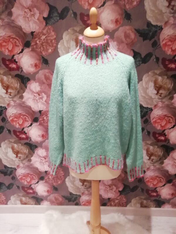 Pull vert d'eau – Image 2