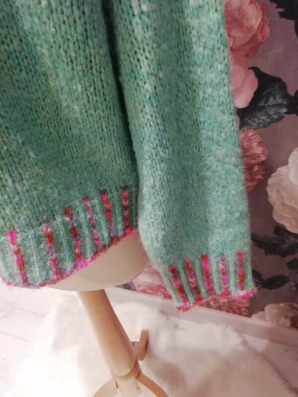 Pull vert d'eau – Image 3