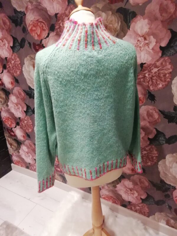 Pull vert d'eau – Image 4